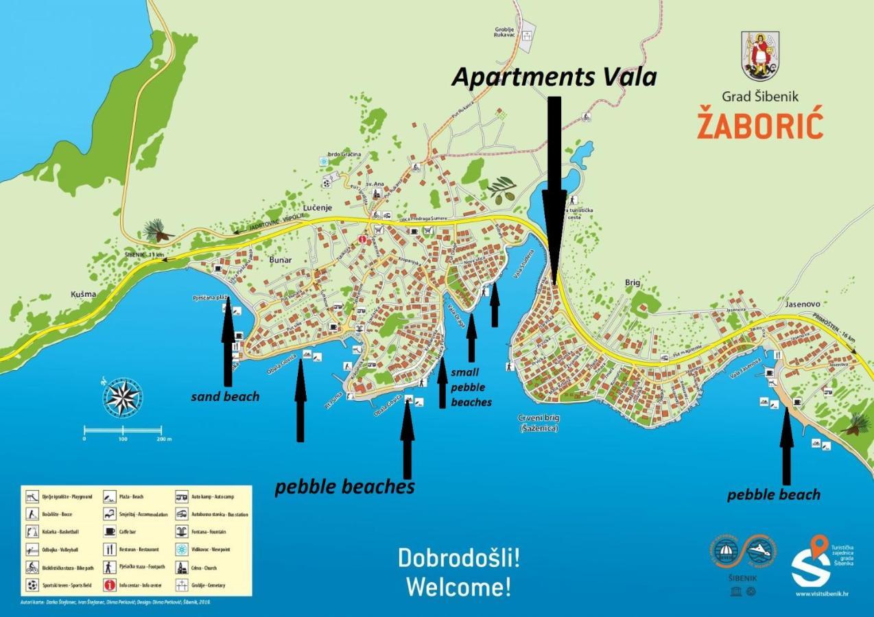 Apartments Vala Zaboric - With Boat Mooring 外观 照片